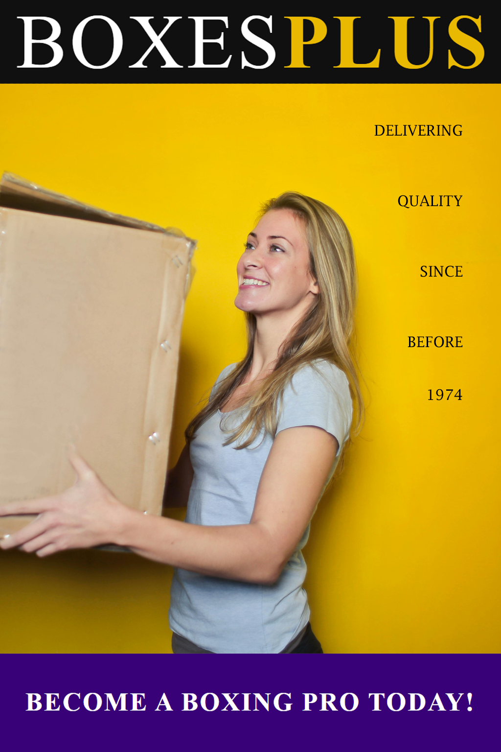 Cover art for Boxes Plus | Landing Page