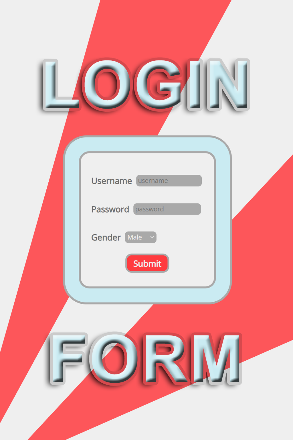 Cover art for Mock Login Form